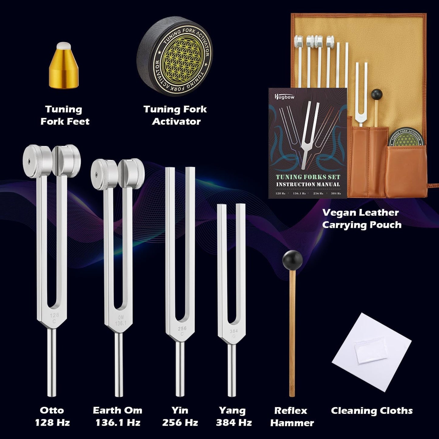 Resonance Sound Healing Tuning Fork Set